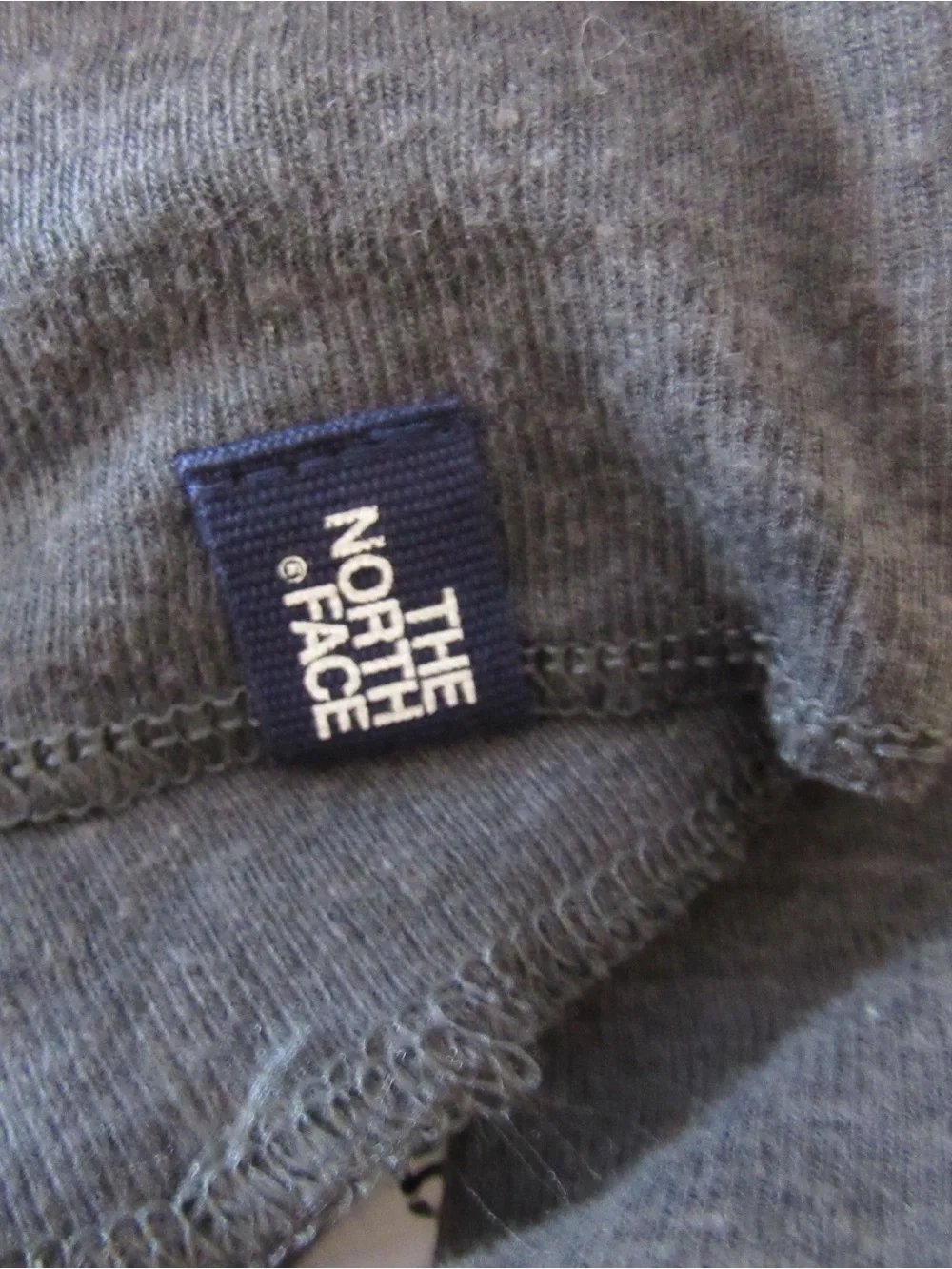 The North Face Mens Long Sleeve Seward Henley Shirt XXL Charcoal Gray Classic